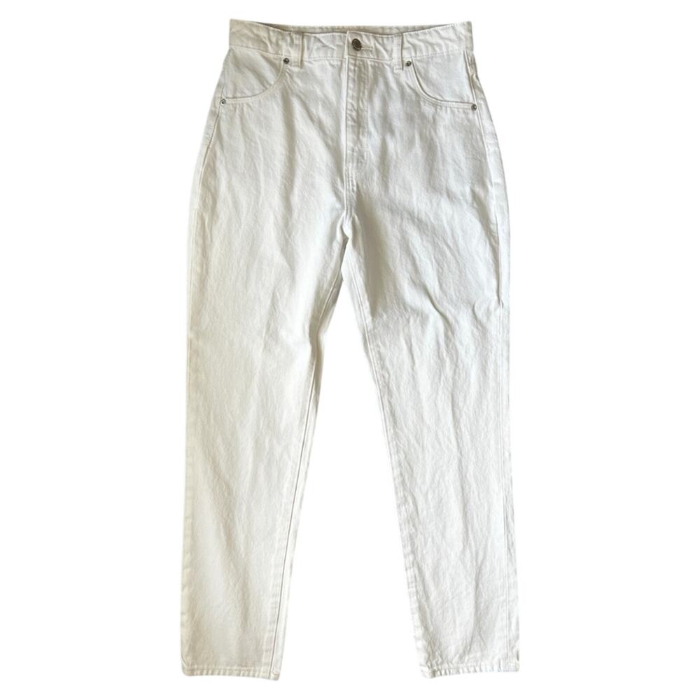ROLLA'S Dusters Straight Leg White Jeans size 29 Women's Denim Pants